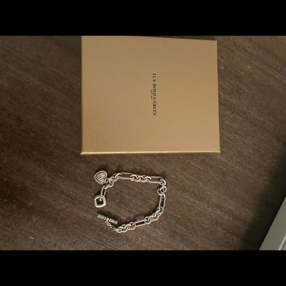 David Yurman Figaro Heart cable bracelet - Picture 2 of 2